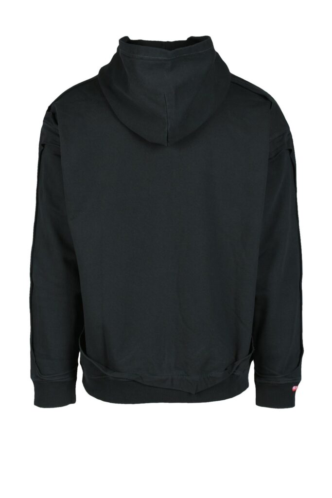 Felpa con cappuccio Diesel  Nero