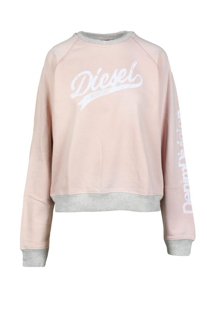 Felpa con cappuccio Diesel  Rosa