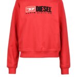 Felpa con cappuccio Diesel Rosso - Foto 1