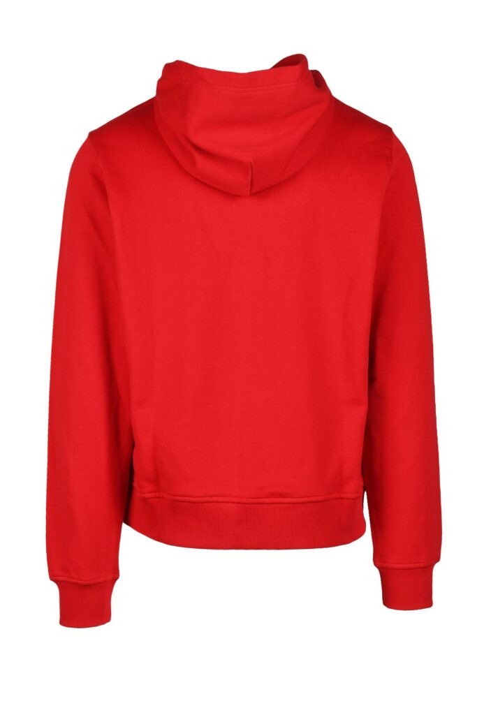 Felpa con cappuccio Diesel  Rosso