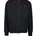 Felpa con cappuccio DIESEL SPORT Nero - Foto 1