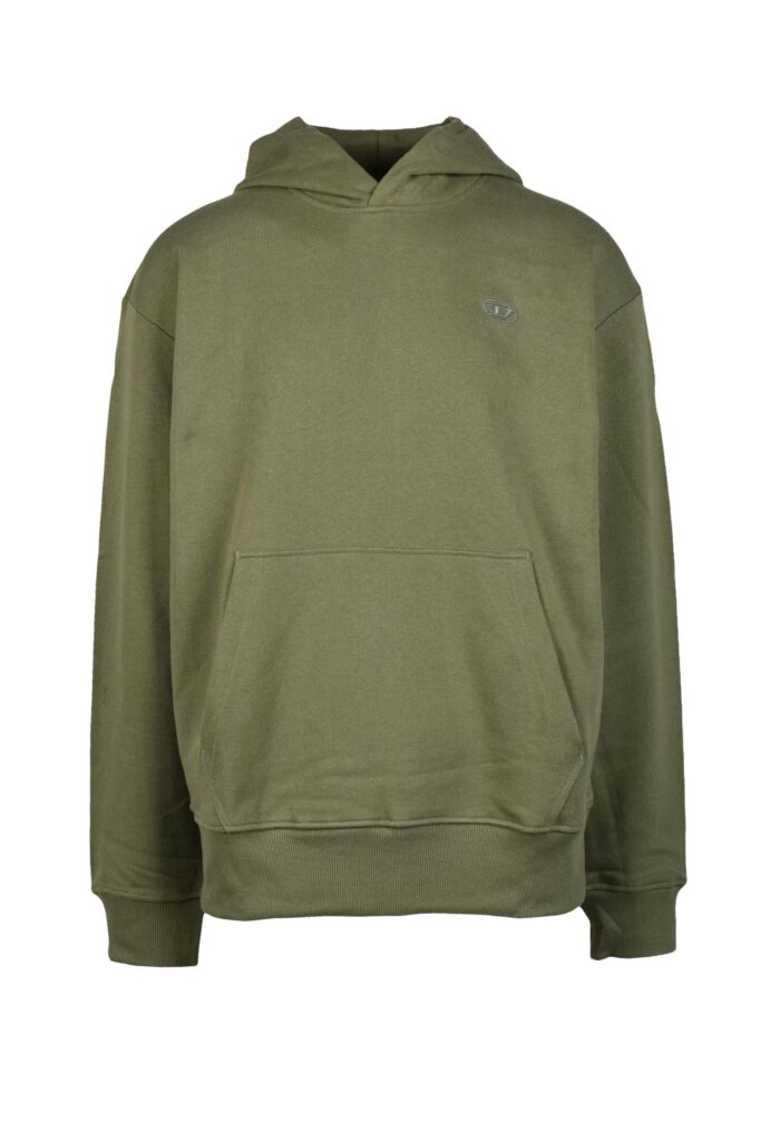 Felpa con cappuccio Diesel  Verde