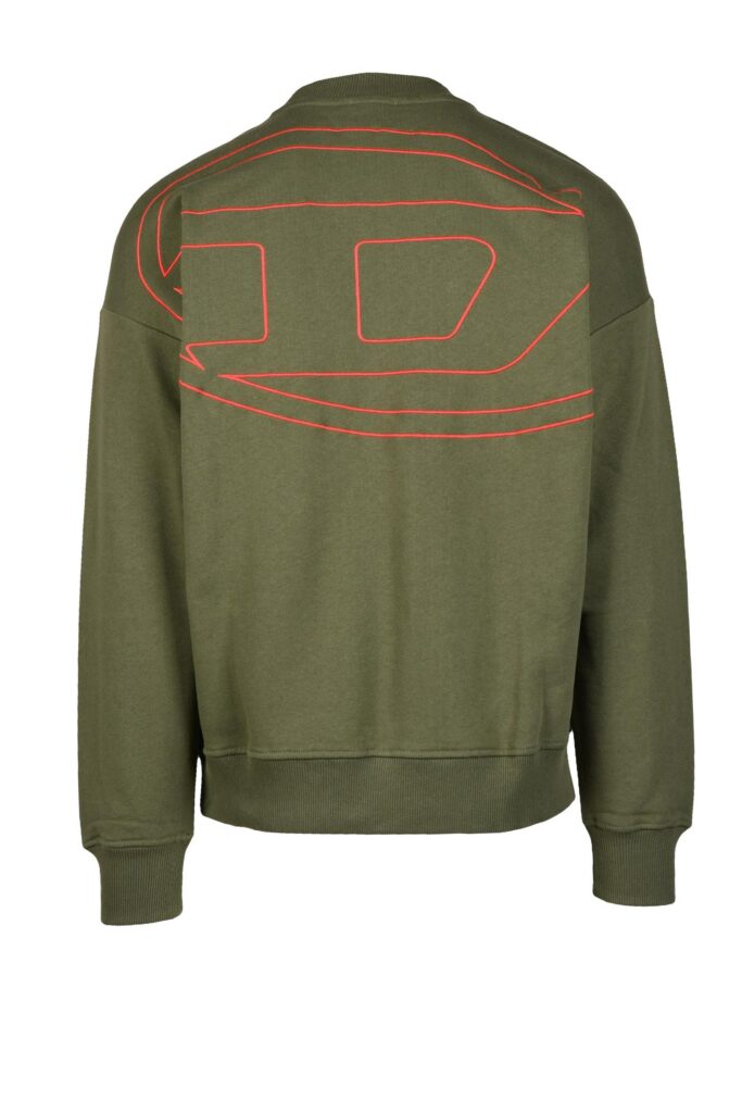 Felpa con cappuccio Diesel  Verde