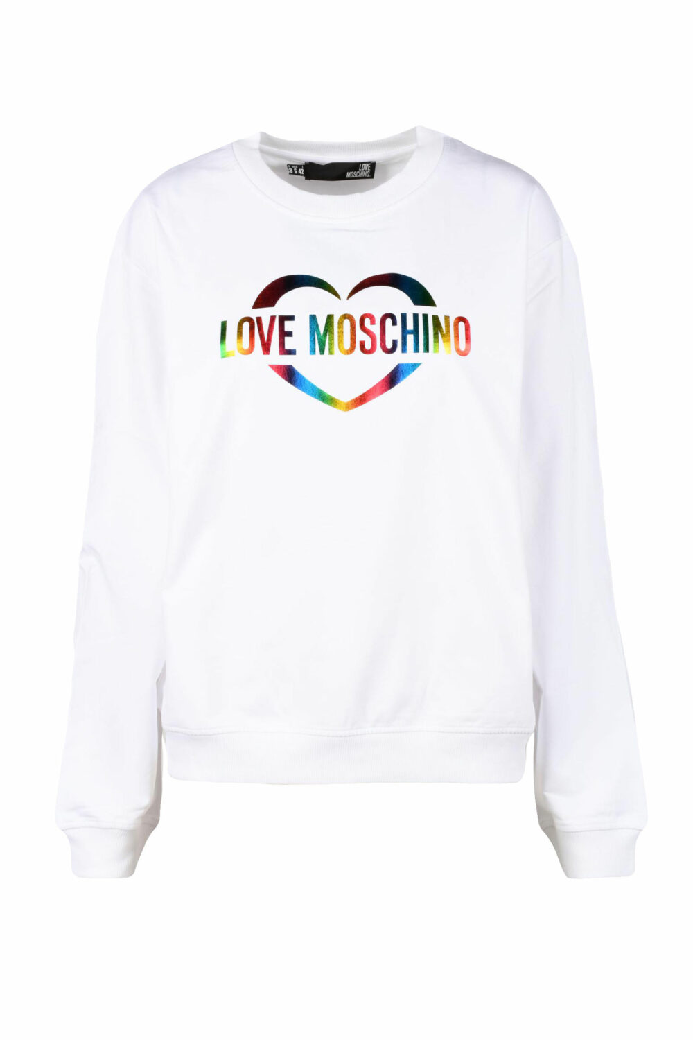 Felpa con cappuccio Love Moschino Bianco - Foto 1