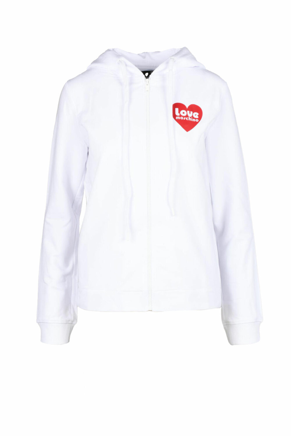 Felpa con cappuccio Love Moschino Bianco - Foto 1