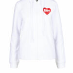 Felpa con cappuccio Love Moschino Bianco - Foto 1