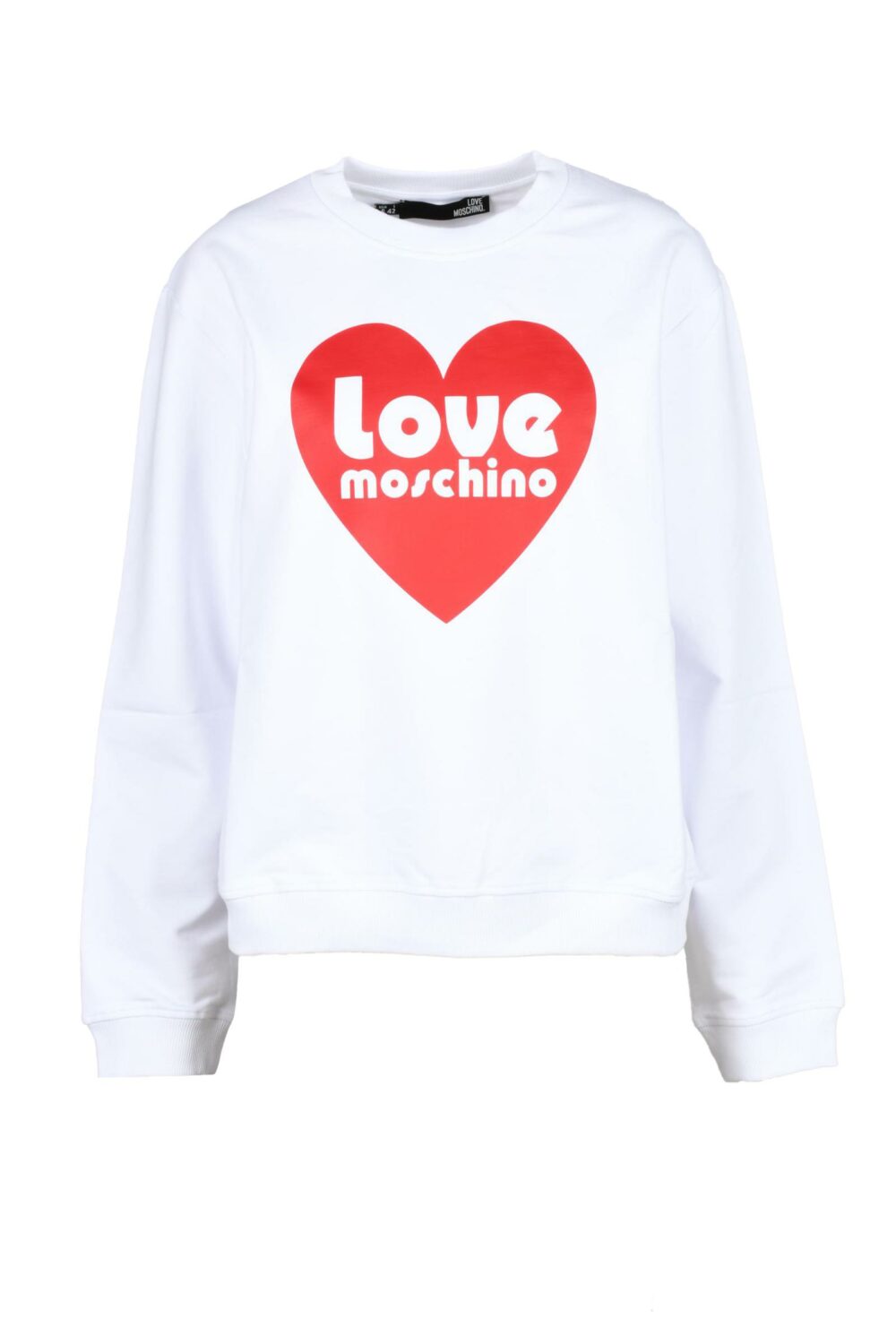 Felpa con cappuccio Love Moschino Bianco - Foto 1