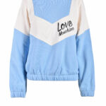 Felpa con cappuccio Love Moschino Celeste - Foto 1