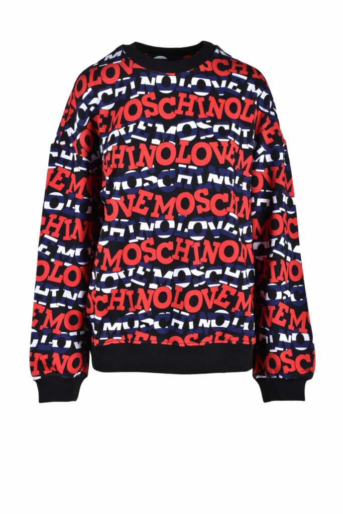 Felpa con cappuccio Love Moschino  Multicolor