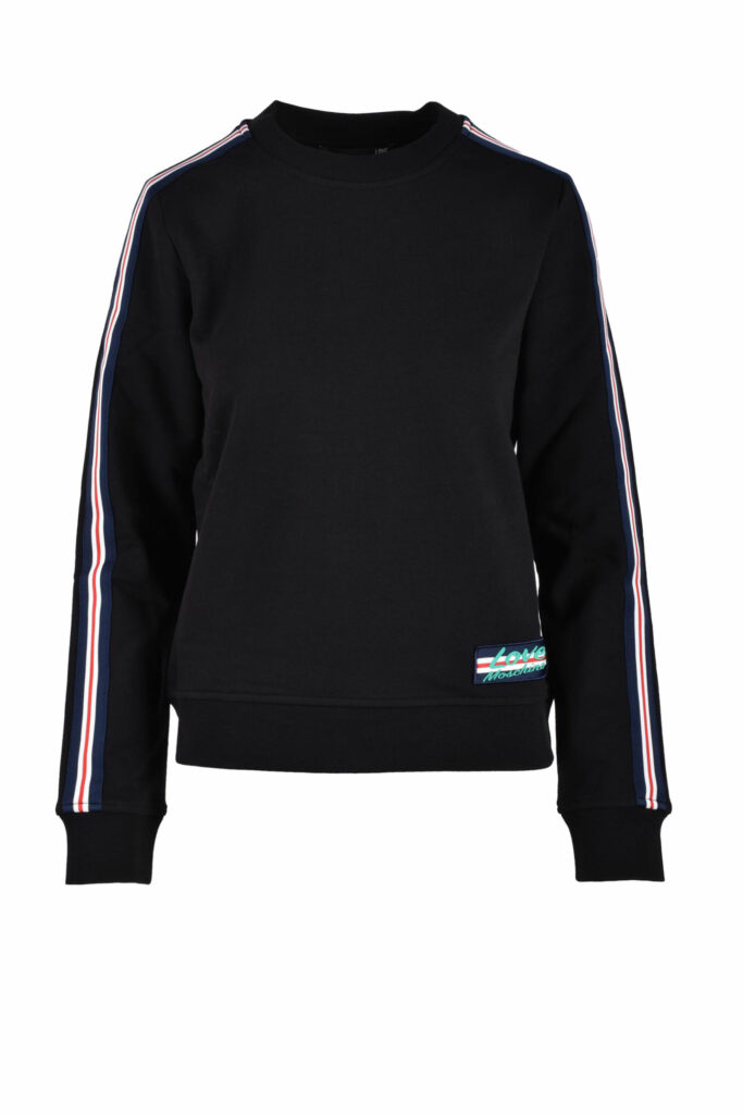 Felpa con cappuccio Love Moschino  Nero