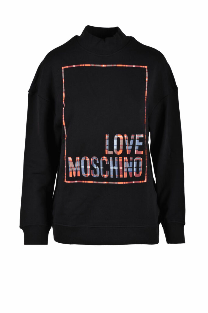 Felpa con cappuccio Love Moschino  Nero