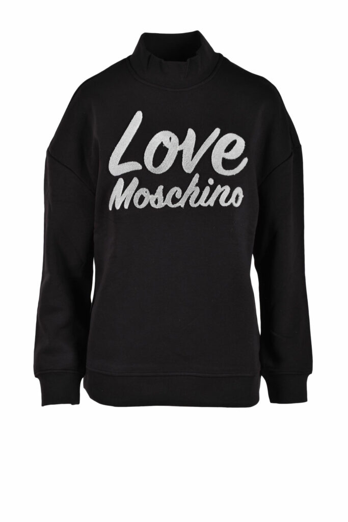 Felpa con cappuccio Love Moschino  Nero