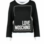 Felpa con cappuccio Love Moschino Nero - Foto 1