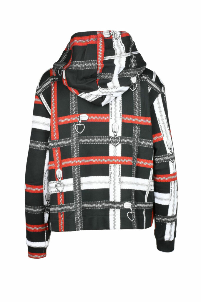 Felpa con cappuccio Love Moschino  Nero