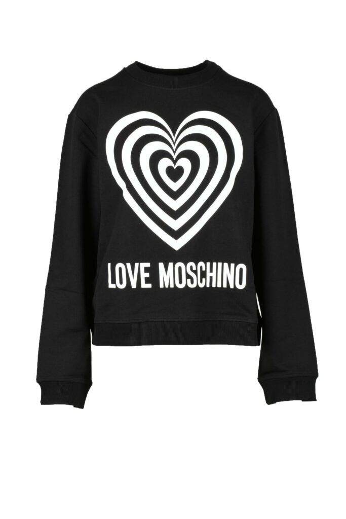 Felpa Love Moschino  Nero
