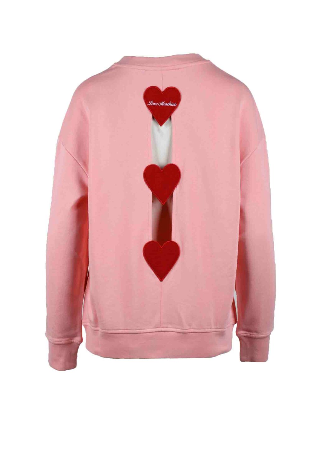 Felpa con cappuccio Love Moschino Rosa - Foto 2
