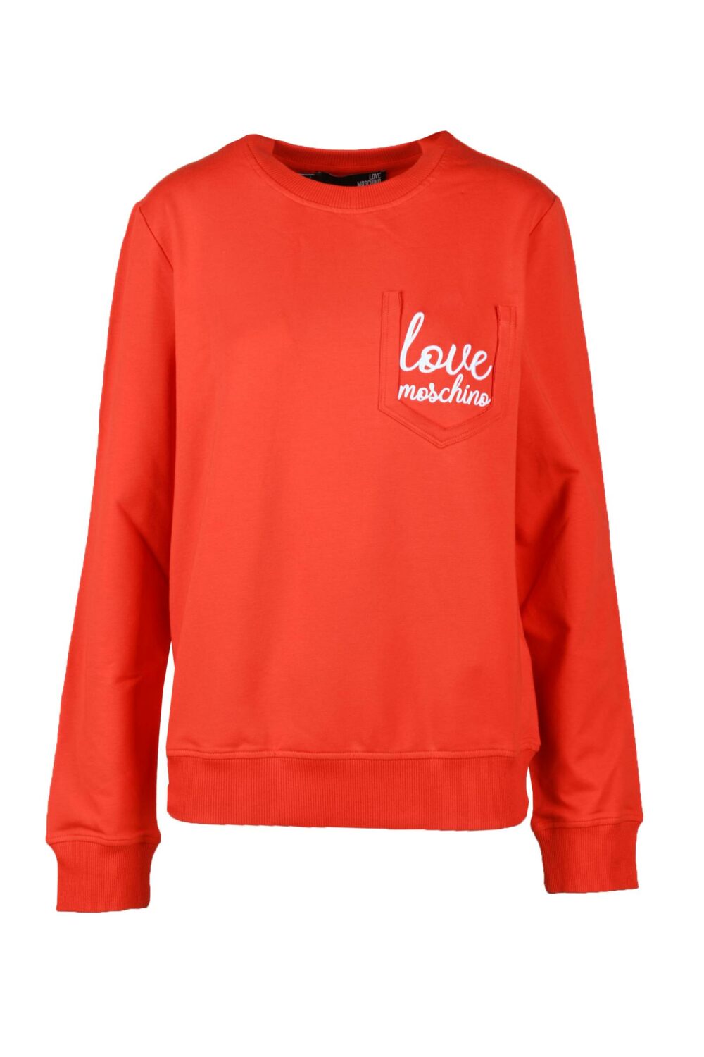 Felpa con cappuccio Love Moschino Rosso - Foto 1
