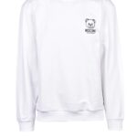 Felpa con cappuccio Moschino Underwear Bianco - Foto 1