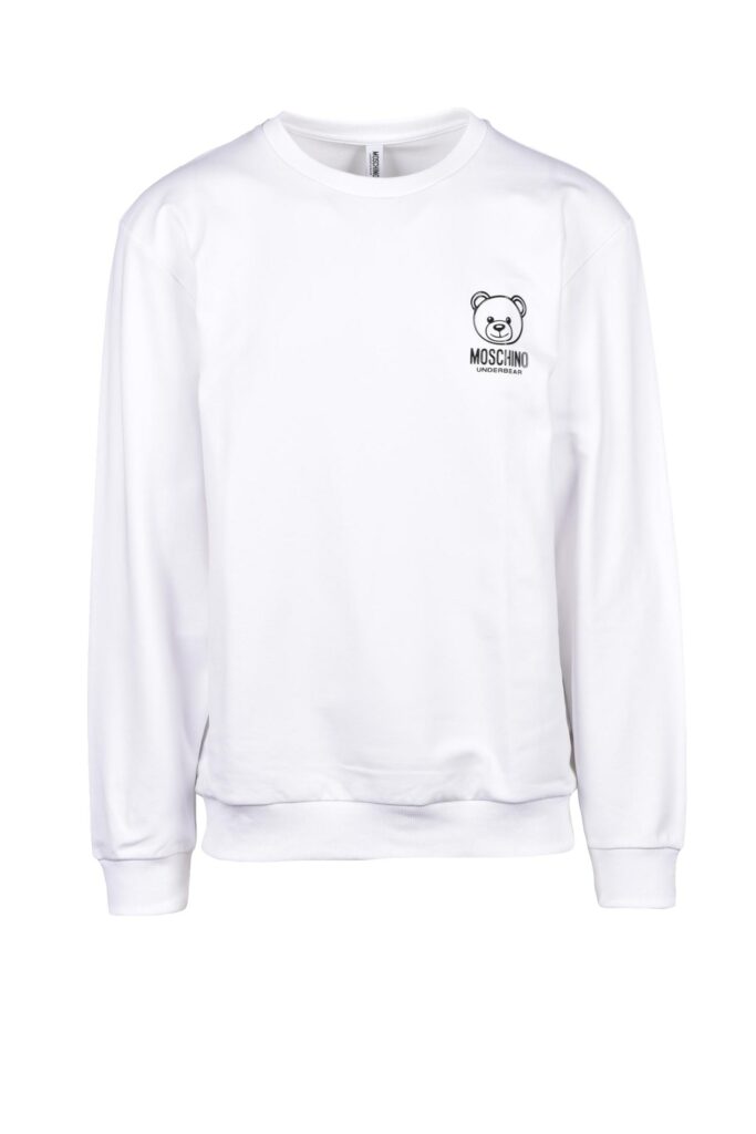 Felpa Moschino Underwear  Bianco