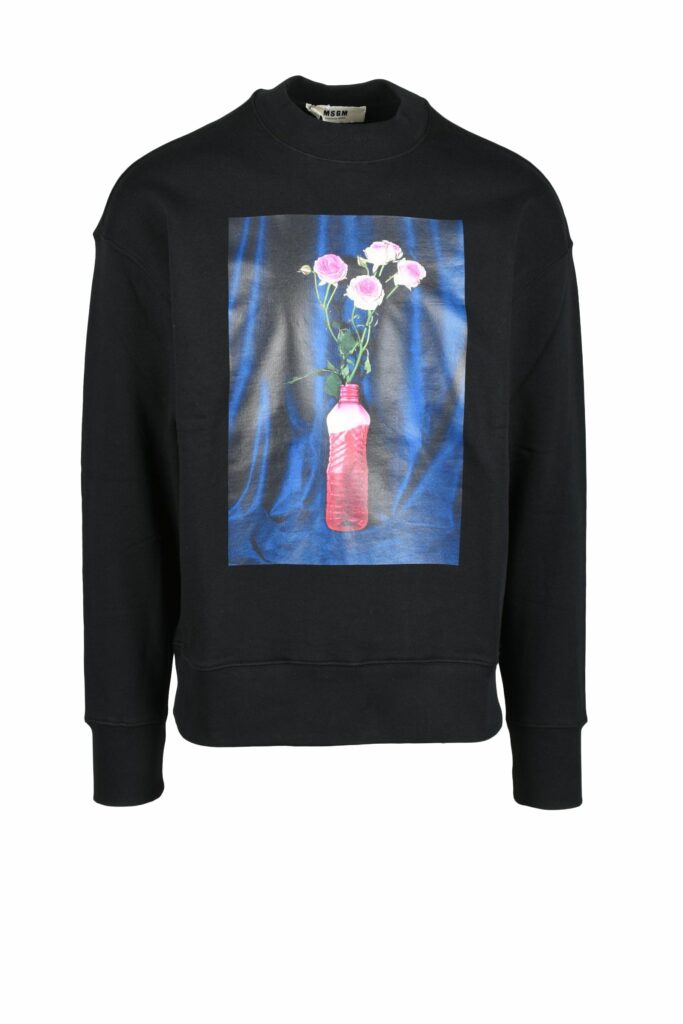 Felpa con cappuccio MSGM  Nero
