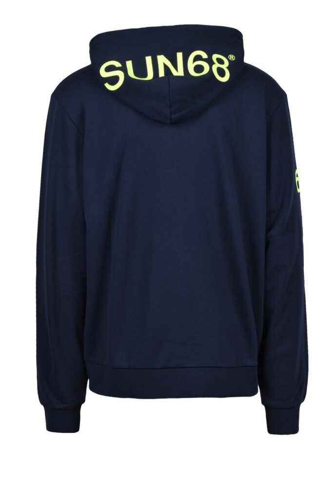 Felpa SUN68  Blu