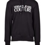 Felpa con cappuccio Versace Jeans Couture Nero - Foto 1