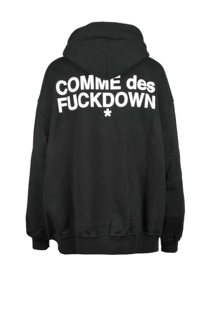 Felpa Comme des Fuckdown  Nero