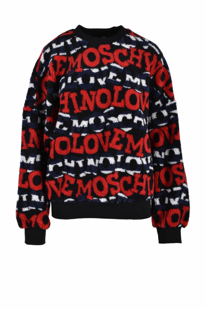 Felpa con cappuccio Love Moschino  Multicolor