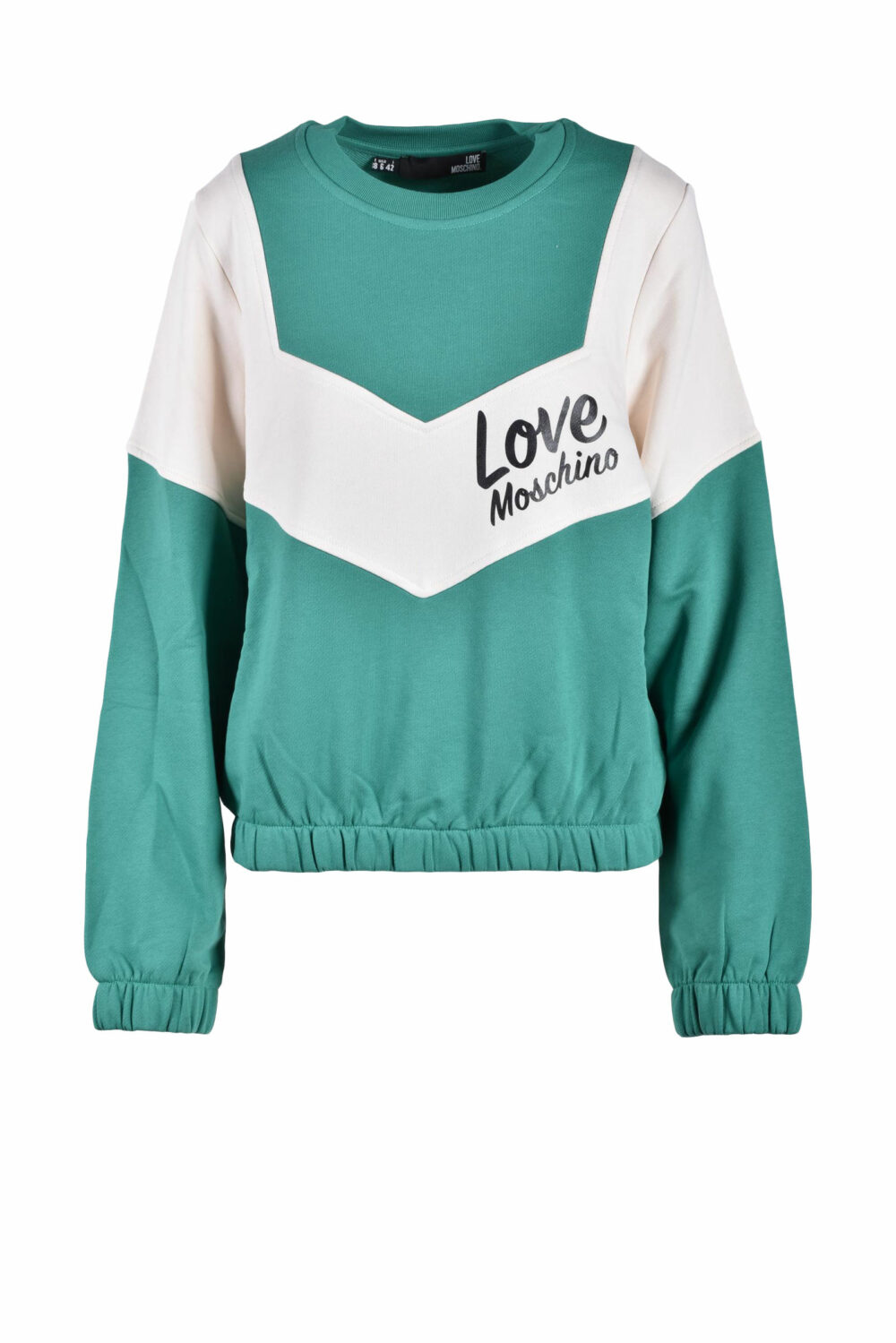 Felpa con cappuccio Love Moschino Verde - Foto 1