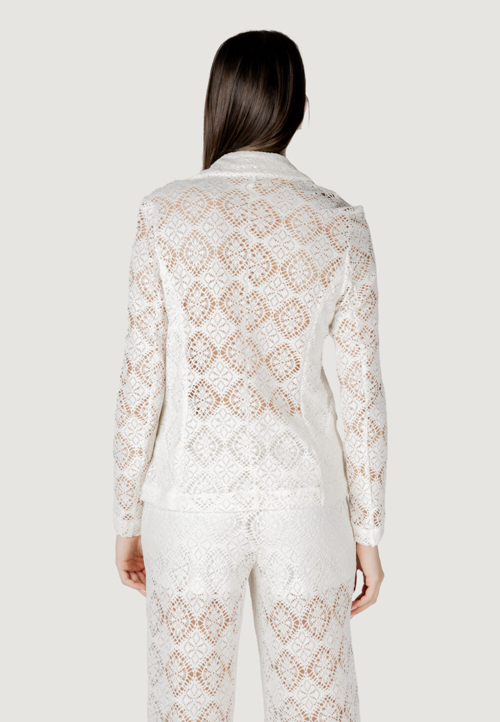 Giacca Jacqueline de Yong jdyeva l/s blazer jrs dia Bianco - Foto 5
