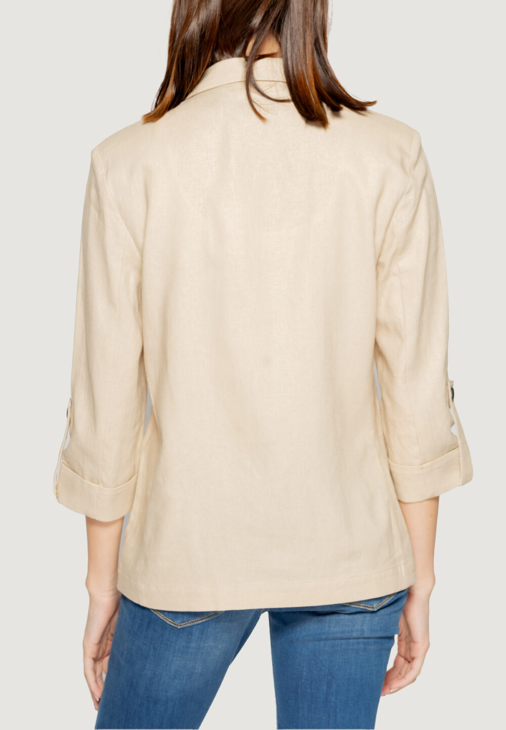 Giacca da completo Only onlcaro 3/4 unlined tlr Beige - Foto 2