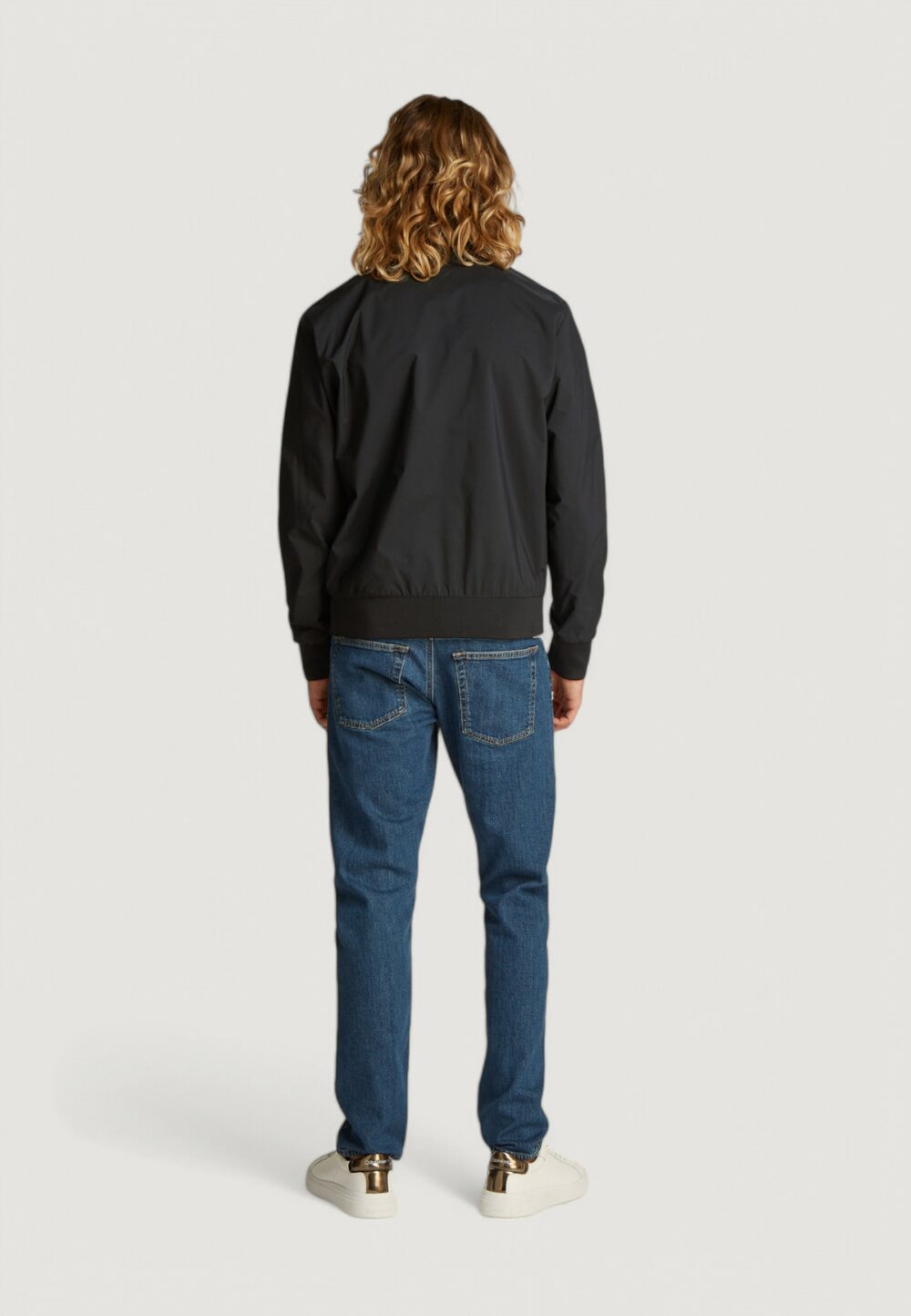 Giacchetto Calvin Klein matte bomber Nero - Foto 5