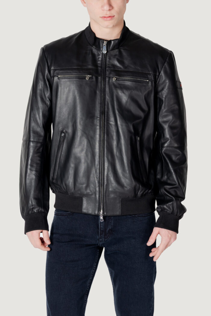 Giacchetto PEUTEREY sands leather pe 07 Nero