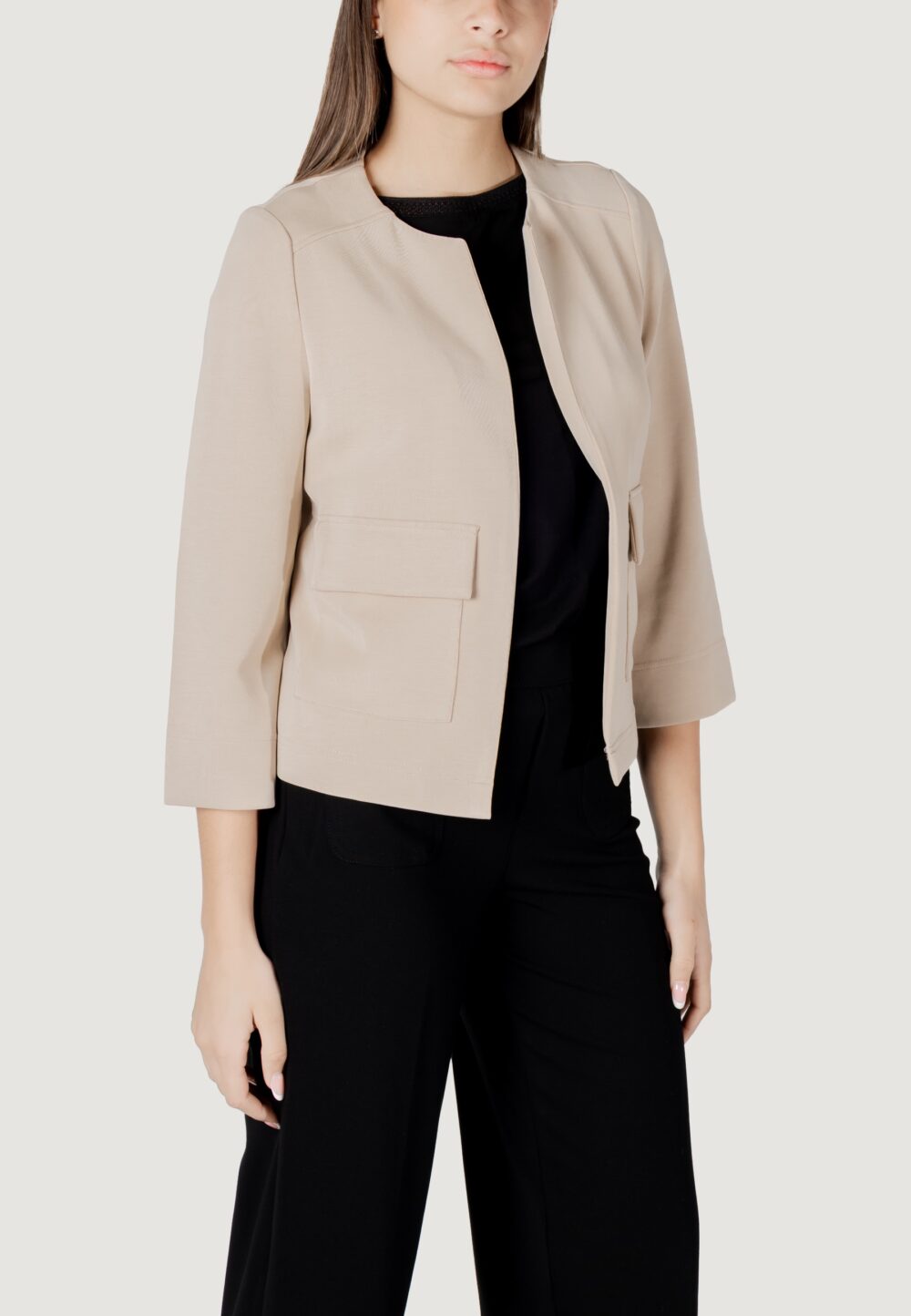 Giacchetto Street One silk look jacket Beige - Foto 3