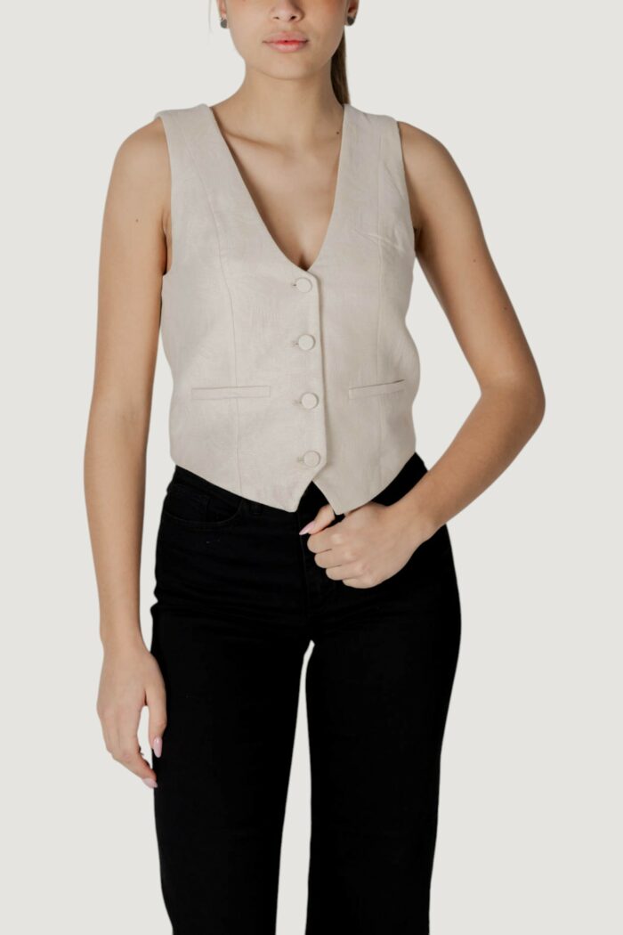 Gilet da completo Desigual chaleco_portland Beige chiaro