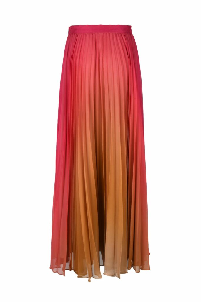 Gonna lunga TWIN SET  BEIGE/FUXIA