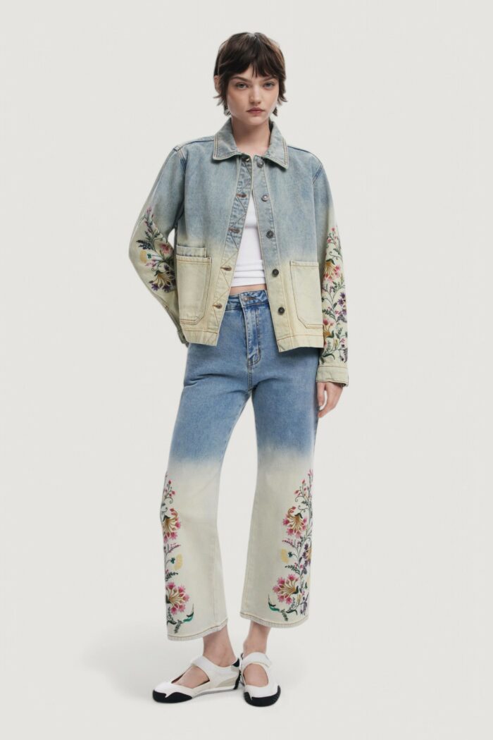 Jeans bootcut Desigual denim_texas Blue Denim Chiaro