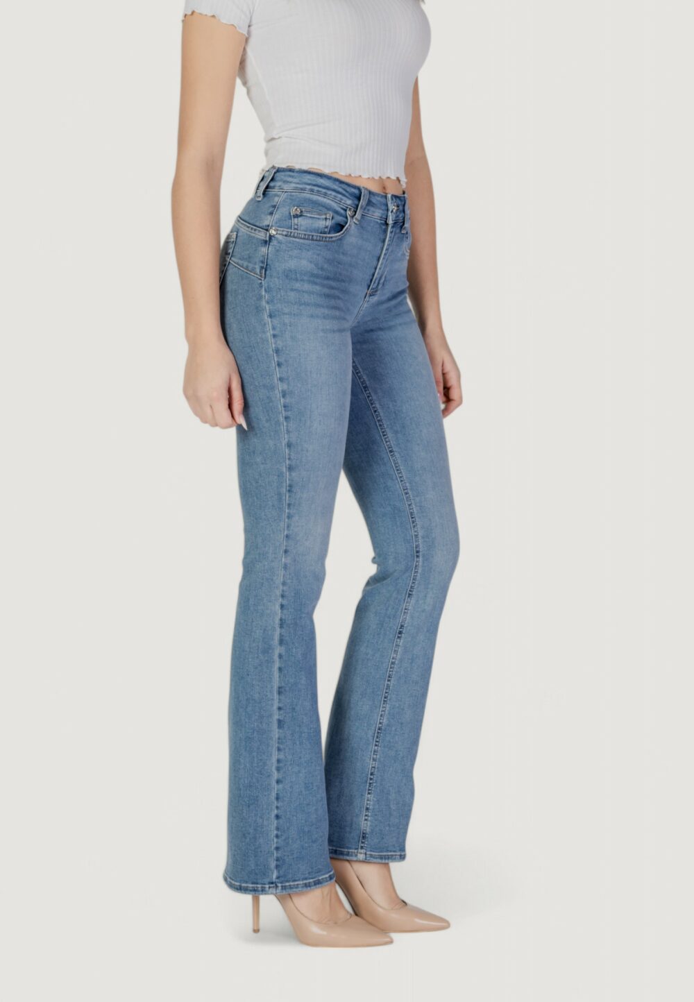Jeans bootcut Liu-Jo up repot h.w. Denim - Foto 3