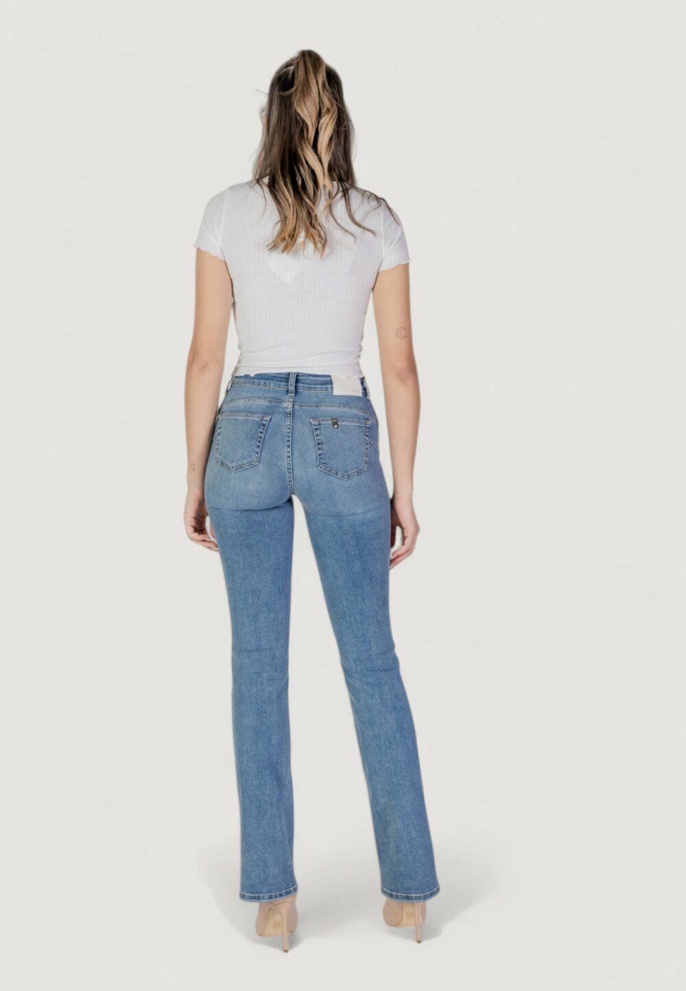 Jeans bootcut Liu-Jo up repot h.w. Denim - Foto 7