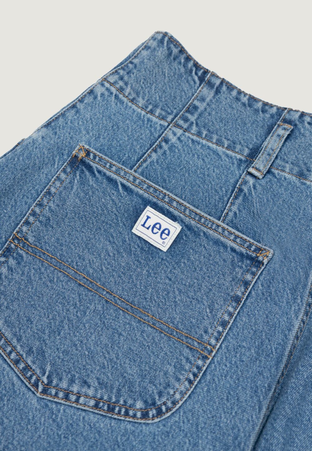 Jeans larghi Lee pleated straight leg Denim - Foto 6