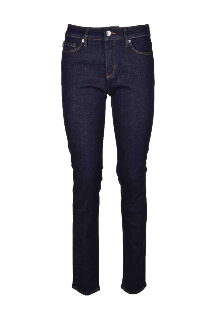 Jeans mom Love Moschino  Blu