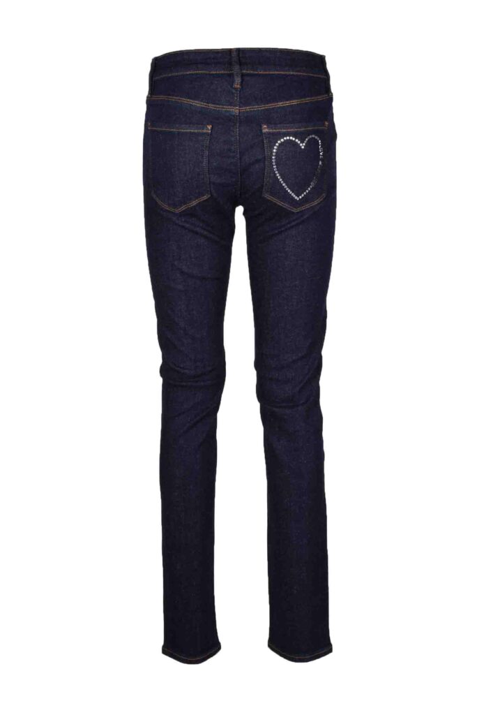 Jeans mom Love Moschino  Blu