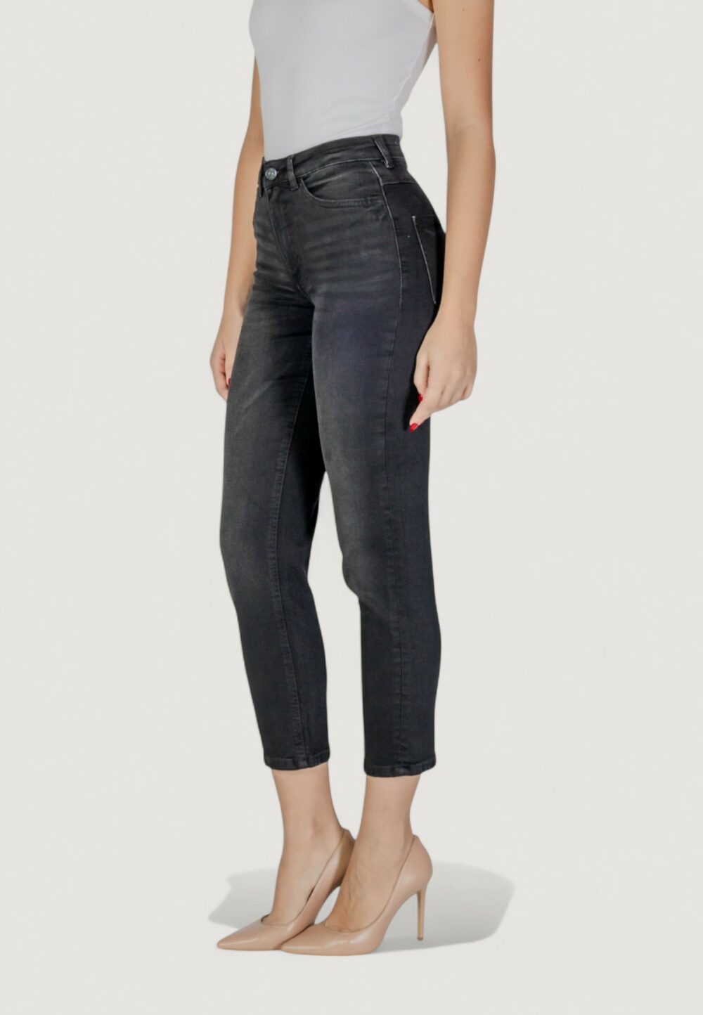 Jeans mom ICHI Black Jeans - Foto 2