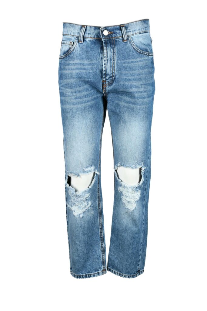 Jeans mom Kontatto  Celeste