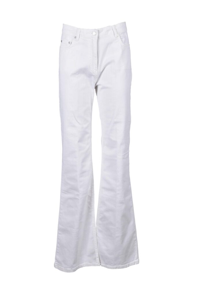Jeans mom MOSCHINO JEANS  Bianco