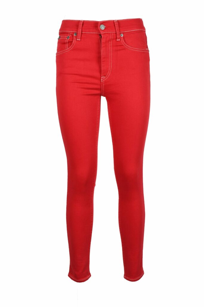 Jeans mom POLO RALPH LAUREN  Rosso