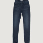 Jeans skinny WRANGLER high skinny Dark Blue Denim - Foto 1