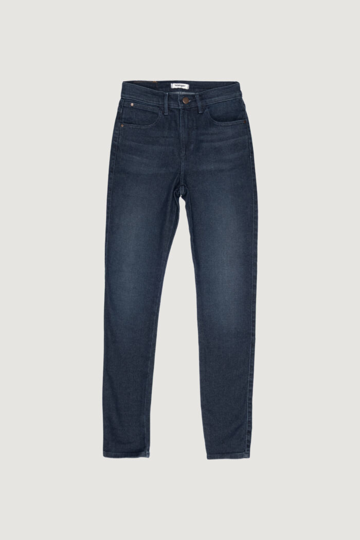Jeans skinny WRANGLER high skinny Dark Blue Denim