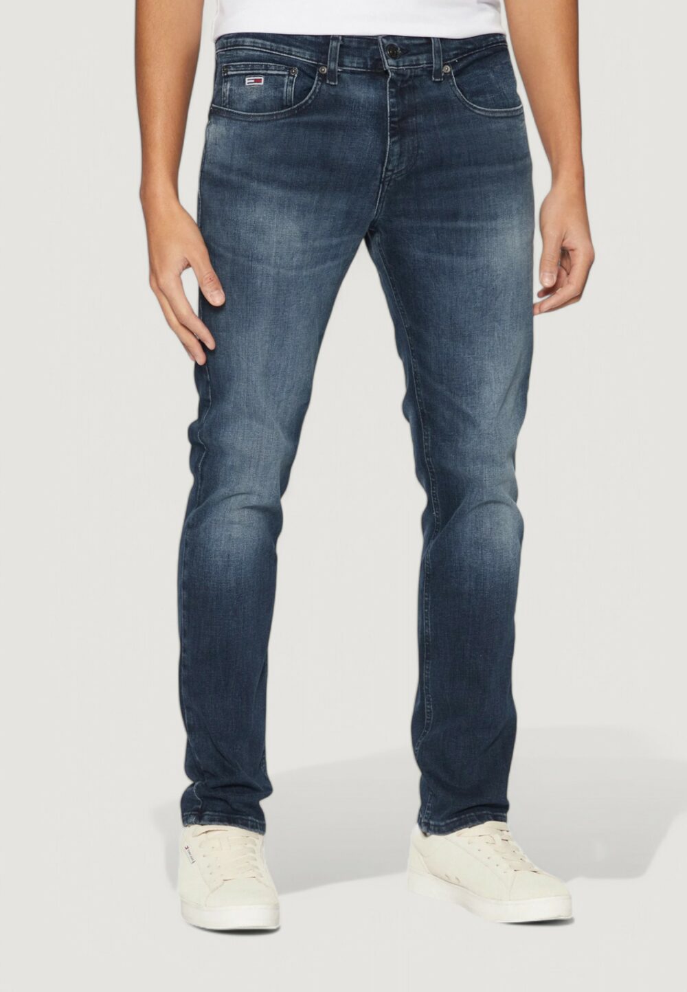 Jeans slim Tommy Hilfiger Jeans scanton ai1262 Denim scuro - Foto 1