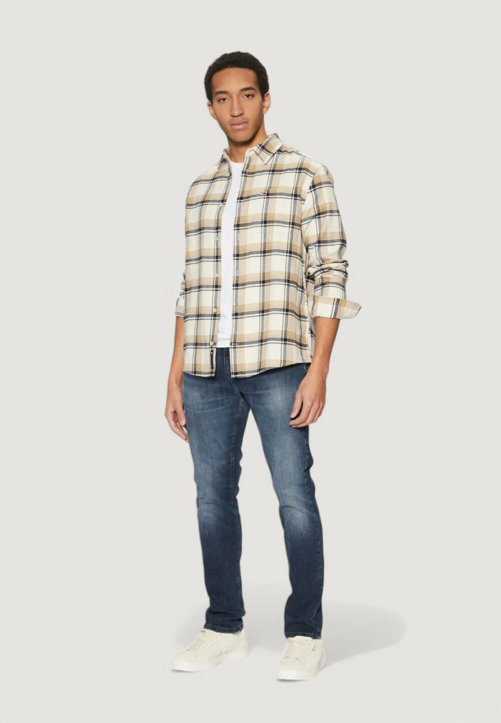 Jeans slim Tommy Hilfiger Jeans scanton ai1262 Denim scuro - Foto 2